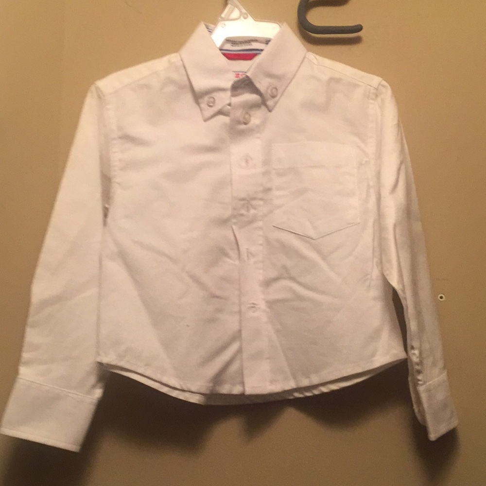 Like new kids button down dress shirt